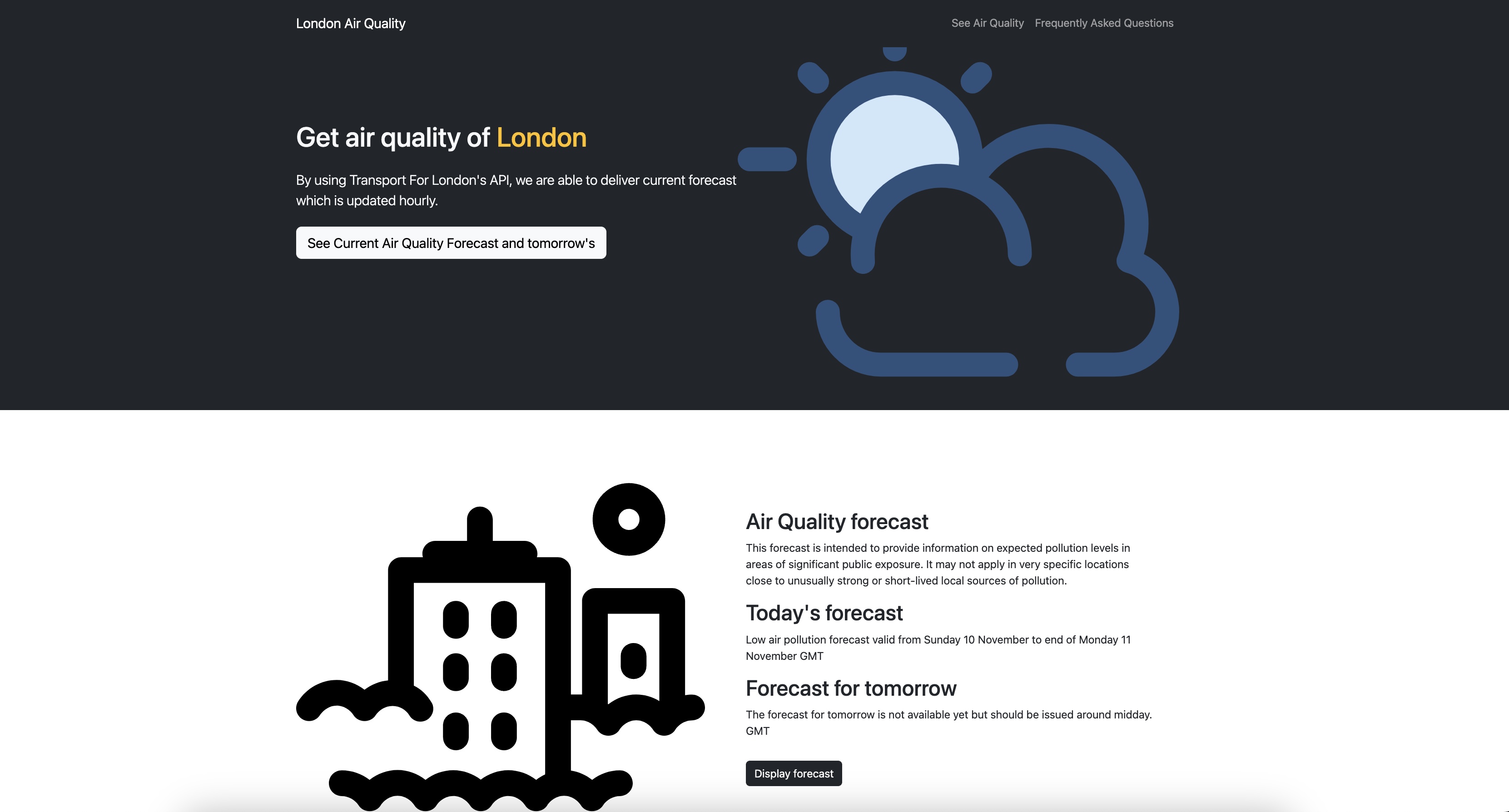 Air Quality app